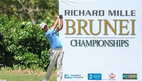 richard mille golf brunei|Wira makes cut, Kiradech in control of Richard Mille Brunei C’Ships.